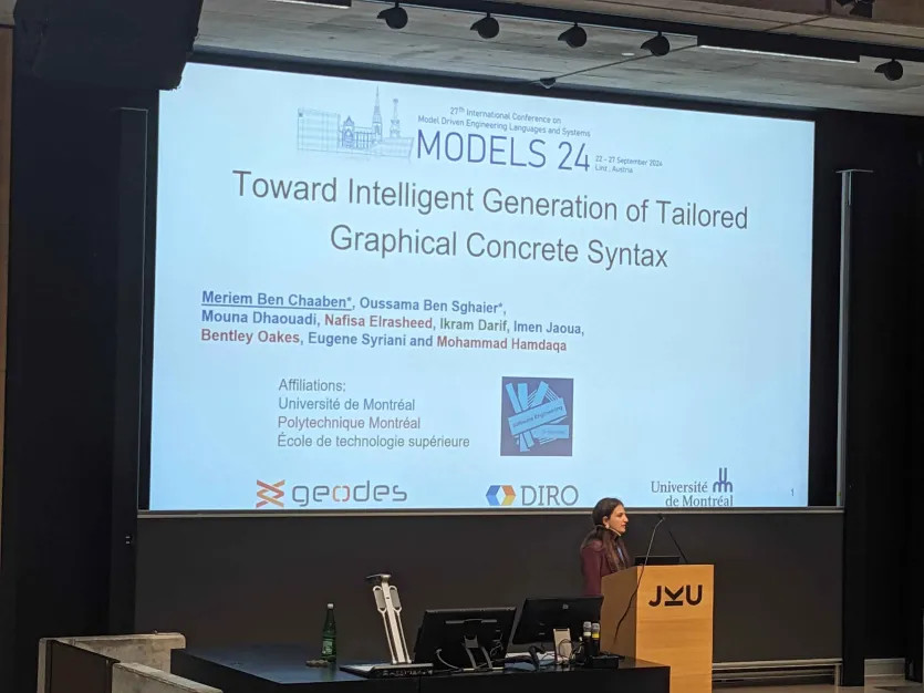 Presentation at MODELS 2024